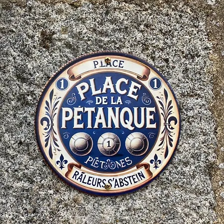 Des Pommiers Avec Terrain De Petanque Ferienhaus Le Fresne-Poret