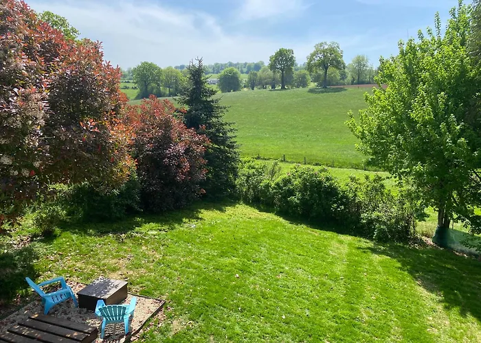 بيت للعطل Des Pommiers Avec Terrain De Petanque Le Fresne-Poret